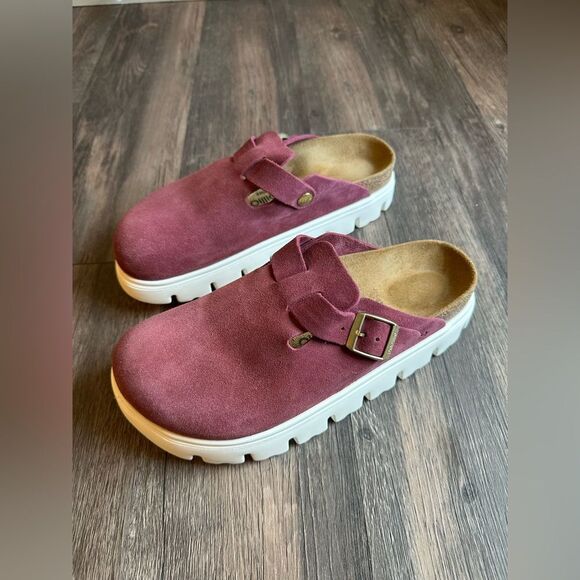 Birkenstock Boston Chunky Berry Red 40 - Picture 4 of 10